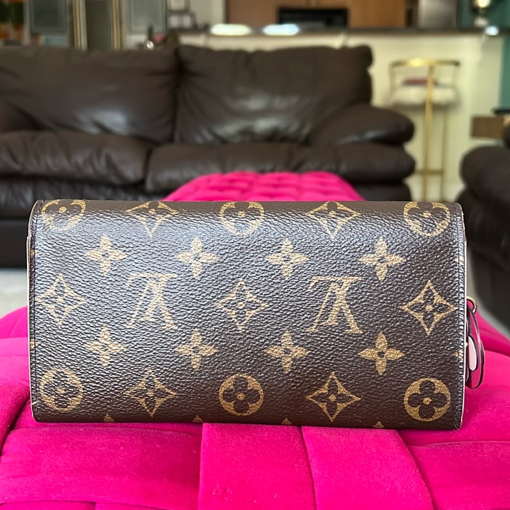Louis Vuitton Bloom Flower Emilie Wallet-EUC - Picture 4 of 16